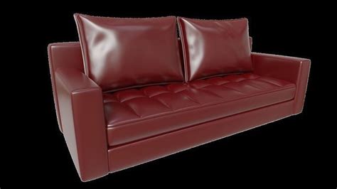 Sofa made in blender 3D model | CGTrader