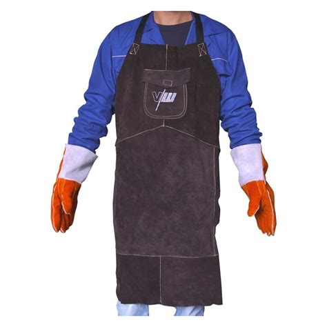 Welding Apron Protective Clothing Real Leather Tig Mig Mag Mma Plasma