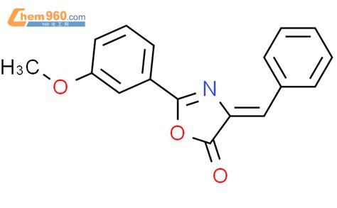 299439 08 0 5 4H Oxazolone 2 3 Methoxyphenyl 4 Phenylmethylene