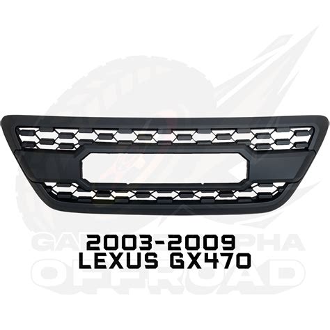 2003 2009 Lexus Gx470 Trd Style Grille Garage Alpha Offroad