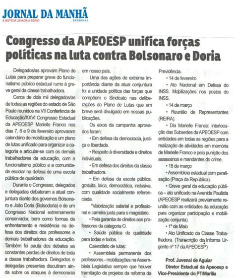 APEOESP Congresso da APEOESP unifica forças políticas na luta contra