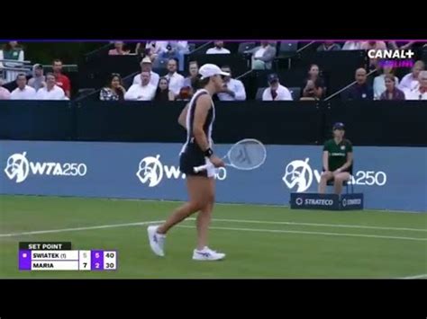 Swiatek Vs Maria Highlights Bad Homburg Open 2023 Iga Swiatek Vs