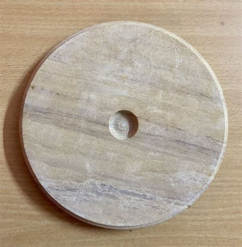 Big Size Inch Chandan Pata Sandalwood Grinding Stone Rubbing Stone