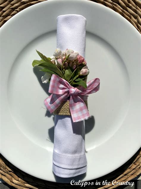 How To Make Easy Diy Napkin Rings Calypso In The Country