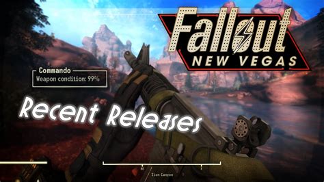 New Weapons Subtle Mods And More Fallout New Vegas Recent Releases