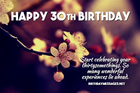 30th Birthday Wishes For The Thirtysomethings In Your Life