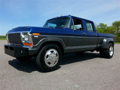 Cummins Diesel 1979 Ford F 350 Crew Cab Dually Project Super Dually