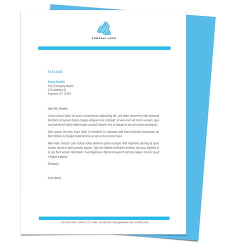 Free Letterhead Templates For Google Docs And Word