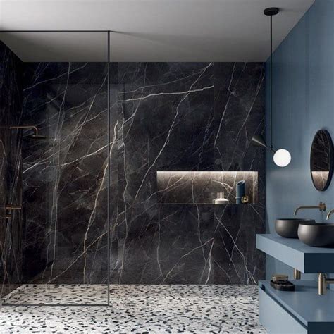 Marazzi Allmarble Calacatta Black Lux X Cm Melq In Marble