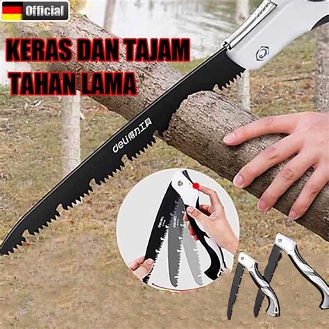 Jual Gergaji Lipat Gergaji Saku Portabel Folding Wood Hand Saw Gergaji