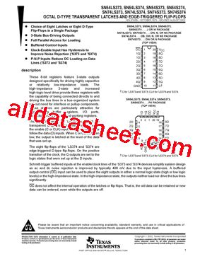 Ls Datasheet Pdf Texas Instruments