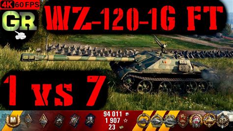 World Of Tanks Wz G Ft Replay Kills K Dmg Patch