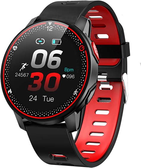ZWW IP68 wasserdichte Smartwatch 2020 Neue Sport Smart Watch Herren ...