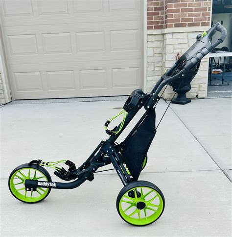 Caddytek Ez Fold 3 Wheel Golf Push Cart For Sale In Lisle Il Offerup