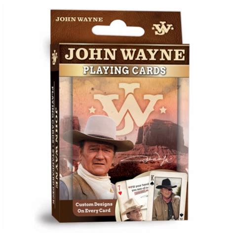 John Wayne Playing cards, 1 unit - Kroger