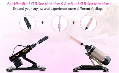 Amazon 3XLR Attachments Dildos For Hismith Sex Machine AuxFun