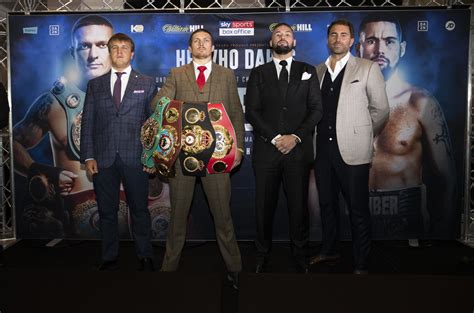 OLEKSANDR USYK VS. TONY BELLEW PRESS CONFERENCE QUOTES – The Pugilist