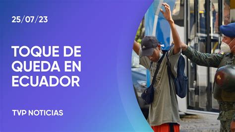 Ecuador Lasso Decreta El Estado De Excepción Tras El Asesinato De Un