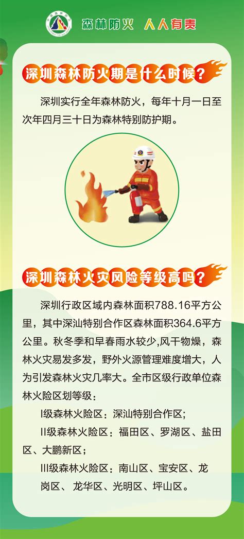 防火于未“燃”！森林防火，人人有责！这些小常识你必须要知道深圳新闻网