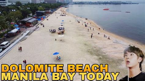 Manila Bay Dolomite Beach Today October Youtube