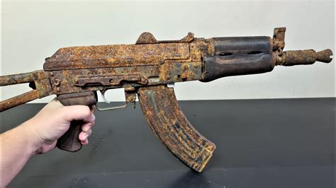 Very Rusty AK 47 Airgun Restoration YouTube