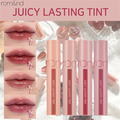 Son Romand Bóng Juicy Lasting Tint Màu Juicy 25 Bare Grape Cool Nude