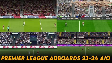 Football Life Pes Premier League Adboards Aio Youtube