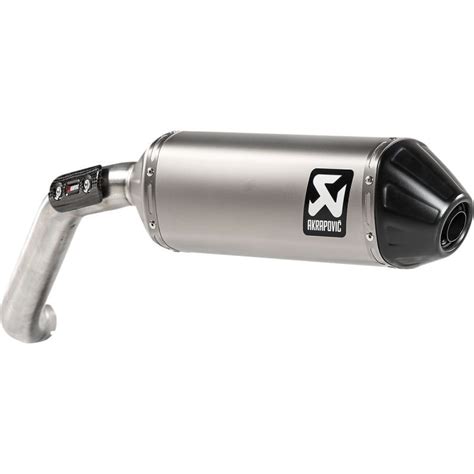 Silencieux Akrapovic Titane Noir Moto Guzzi V85 Pas Cher EMP