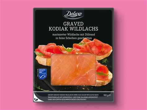 Deluxe MSC Graved Kodiak Wildlachs 100 G Von Lidl Ansehen