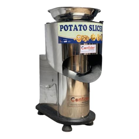 Semi Automatic Stainless Steel Potato Wafer Slicer Machine 1 Hp At Rs