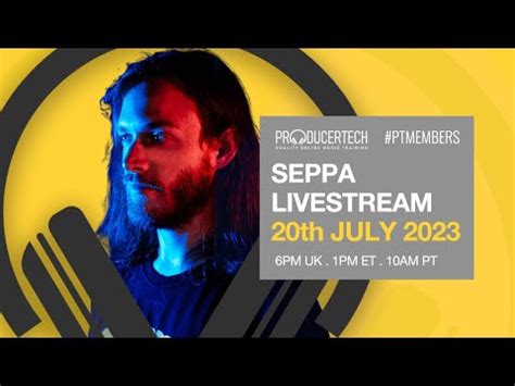 Seppa Member Livestream Sound Design With Phase Plant Thursday Th