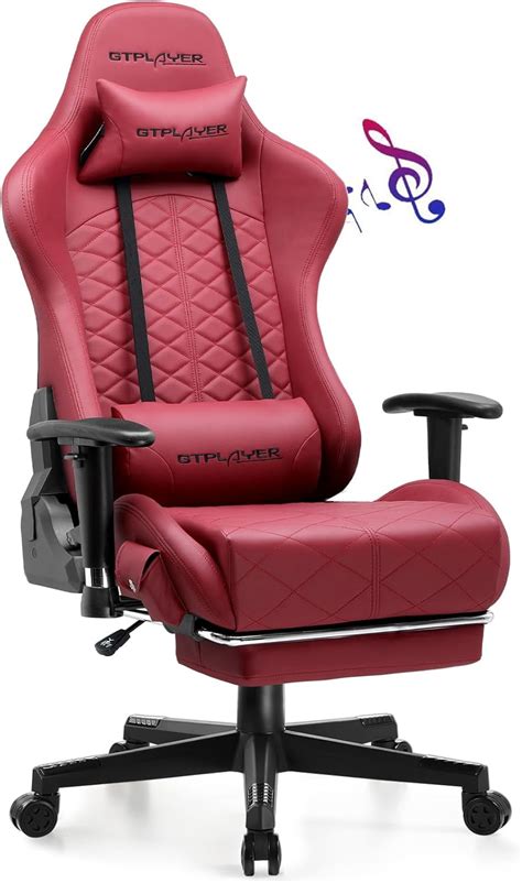 Amazon GTPLAYER Gaming Chair Computer Chair With Bluetooth