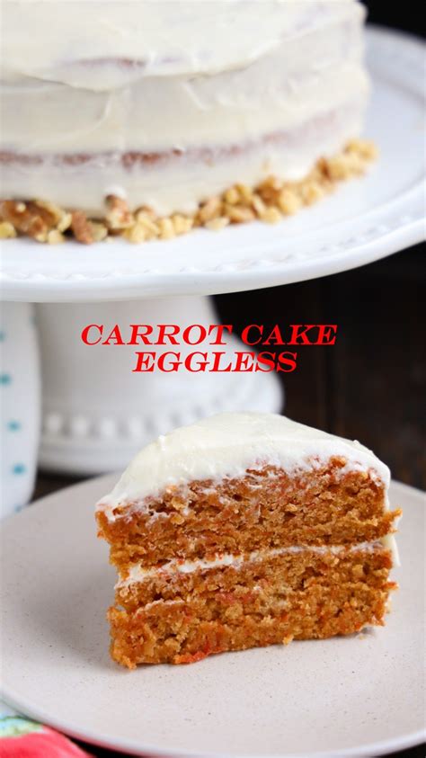 Eggless Carrot Cake Artofit