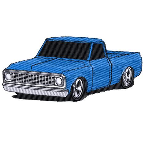 Chevrolet Truck Embroidery Design