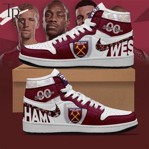 West Ham United Premier League 2324 Personalized Air Jordan 1