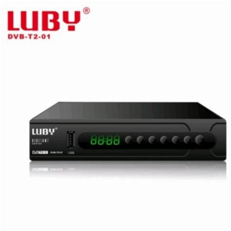 Jual Set Top Box TV Digital Luby DVB T2 01 Full HD 1080p SNI STB TV