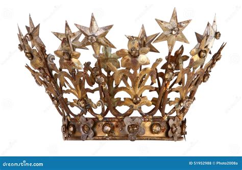 Crown stock photo. Image of power, grungy, metal, jewels - 51952988