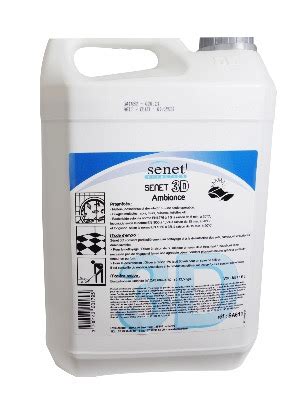 Produit Détergent Désinfectant Bactéricide Senet 3D Eco EPCH Hygiène