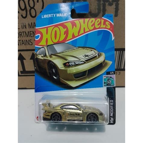 Jual Hot Wheels Lb Super Silhouette Nissan Silvia S Gold Lbwk Shopee Indonesia