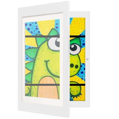 Fnyko Kids Art Frames Front Opening, Changeable Art Frame Picture ...