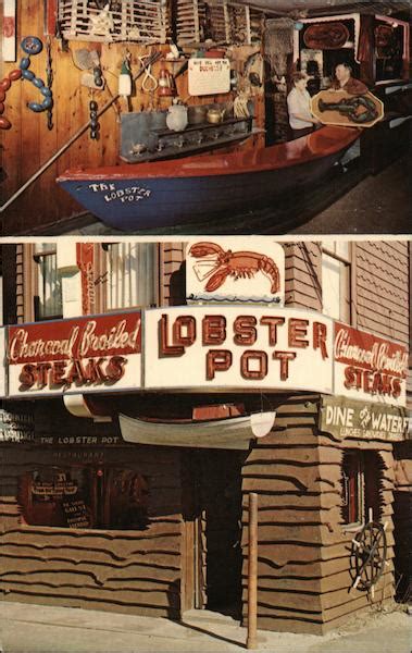 Lobster Pot Restaurant Provincetown, MA Postcard