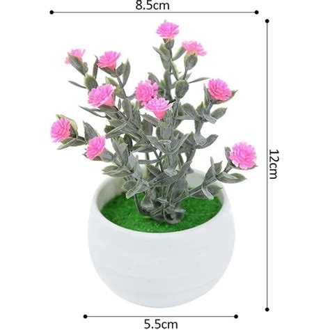 Ganbao B01 1 Adet Mini Yapay Bitkiler Bonsai Sahte Çiçekler Fiyatı