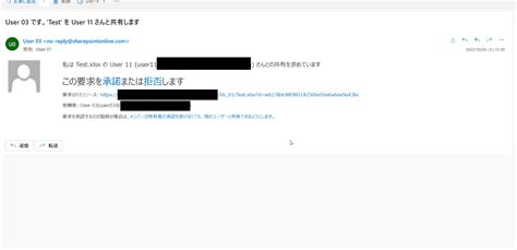 Sharepoint で誰かがアクセス権を持っていないユーザにファイルやアイテムを共有したときに通知 承認要求 を受け取りたい