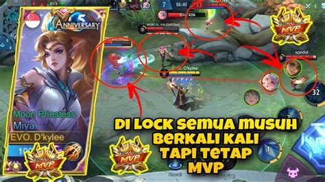 Pakai Miya Di Lock Musuh Mulu Pakai Trik Ini Di Jamin Mvp Youtube