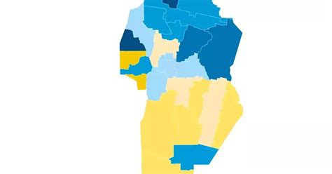 Elecciones Córdoba 2023 el mapa electoral departamento por