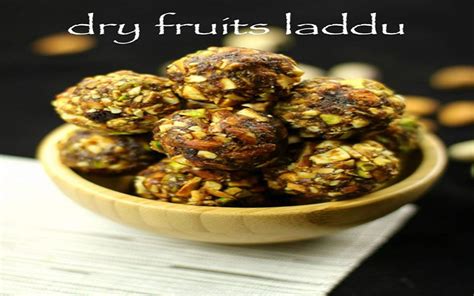 Delicious Helathy Indian Sweet Dry Fruits Laddu Dried Fruit Recipe