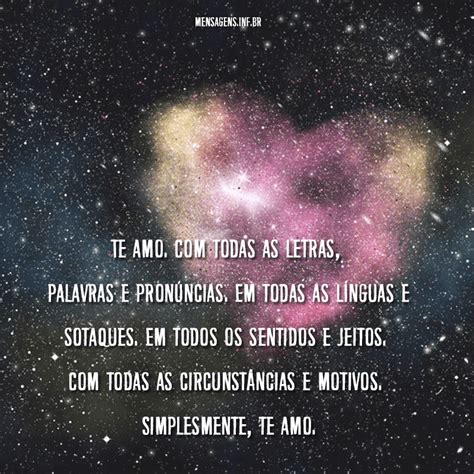 Mensagens de Amor Te amo todas as letras palavras e pronúncias