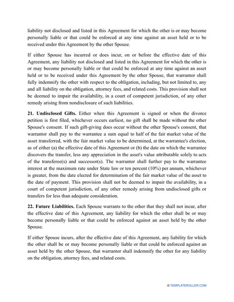 Rhode Island Divorce Settlement Agreement Template Fill Out Sign Online And Download Pdf