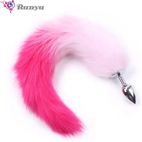 Amazon Hot Fox Tail Butt Plug Fun Cosplay Sex Toys For Women Sex Toys And Urethral Vibrator