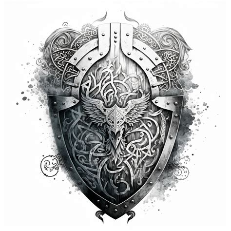 Viking Shield by UniqueTattoos on DeviantArt